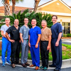 Patrick J Buchanan, MD - The surgeons from left to right: Dr. Dascombe, Dr. Paletta, Dr. Buchanan, Dr. Campbell, Dr. Greco, Dr Horn.