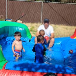 Splash area