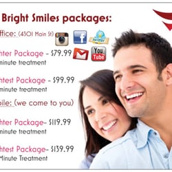 Big Bright Smiles - We use dental grade products that are safe for your teeth for about 1/3 of the price of what you would pay at the dentist!