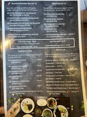 Menu photo 2 Pho Haven Restaurant Delta, BC