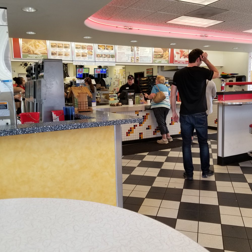 Burgerville - Inside looking at the counter. - Burgers Near Me - Kelso, Washington Burgerville - Inside looking at the counter. - Burgers Near Me - Kelso, Washington