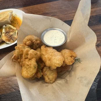 The Pearl - Fried pickles - Seafood Near Me - Tampa, Florida The Pearl - Fried pickles - Seafood Near Me - Tampa, Florida