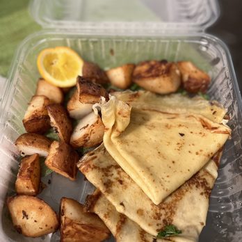 Stacks Pancake House - Where are the toppings and what the hell even is this?! Looks like a sad public school cafeteria lunch from the 80s! Nope! - Breakfast & Brunch Near Me - Irvine, California Stacks Pancake House - Where are the toppings and what the hell even is this?! Looks like a sad public school cafeteria lunch from the 80s! Nope! - Breakfast & Brunch Near Me - Irvine, California
