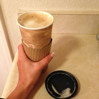 The Bean Barn - Large vanilla latte...their sizes are HUGE!!! Keep that in mind. Their large cup is 24oz. - Coffee & Tea Near Me - Placerville, California