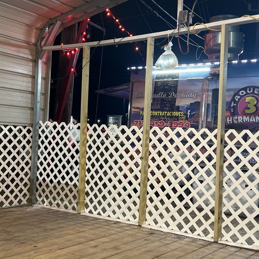 The back patio area with a lovely breeze on a hot Katy night. Great food & friendly vibes. The back patio area with a lovely breeze on a hot Katy night. Great food & friendly vibes.