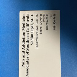 Vadim Lipel, MD-Pain and Addiction Medicine Associates - Address