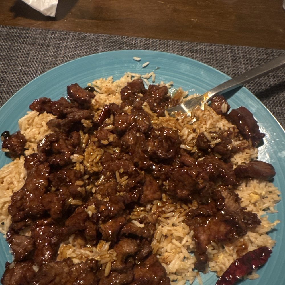 Shanghai Express - Hunan Beef Fried Rice - Chinese Near Me - Georgetown, Texas
