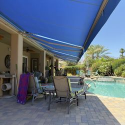 All American Awnings Palm Desert - Awnings for patio cooling.