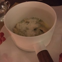 Ravioli with spinach