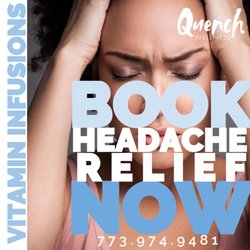 Quench Wellness - Our Headache Blend has a calming mix of vitamins, minerals and anti-inflammatories to ease you into serenity.