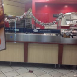 a view of the counter area