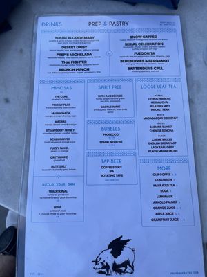 Menu photo 8 Prep & Pastry Tucson, AZ