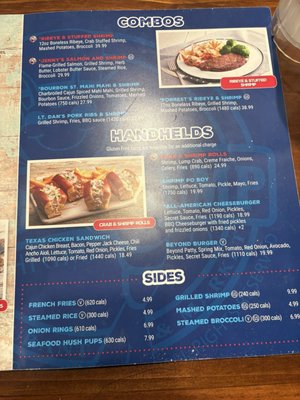 Menu photo 4 Bubba Gump Shrimp Long Beach, CA