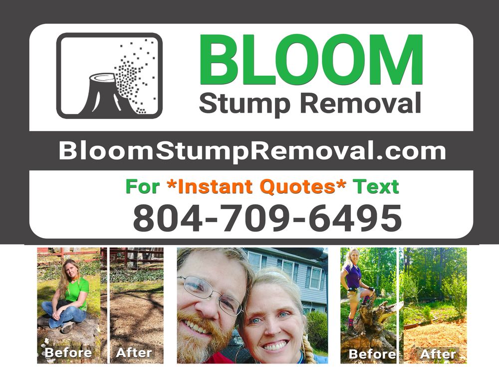 Bloom Stump Removal - tree service in North Chesterfield, VA