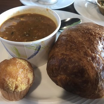 Ridgetop Coffee & Tea - ham & cheese croissant and soup (chicken tortilla) combo - Coffee & Tea Near Me - Sterling, Virginia Ridgetop Coffee & Tea - ham & cheese croissant and soup (chicken tortilla) combo - Coffee & Tea Near Me - Sterling, Virginia
