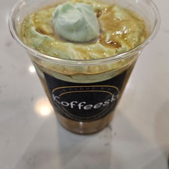 Koffeeski - Pandan Cream Latte - Coffee & Tea Near Me - Los Angeles, California Koffeeski - Pandan Cream Latte - Coffee & Tea Near Me - Los Angeles, California