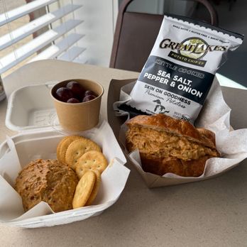 Mr. B's Chicken Salad - You can choose our chicken salad as a scoop w/ crackers or a sandwich on a croissant! - Salad Near Me - Centerville, Indiana Mr. B's Chicken Salad - You can choose our chicken salad as a scoop w/ crackers or a sandwich on a croissant! - Salad Near Me - Centerville, Indiana