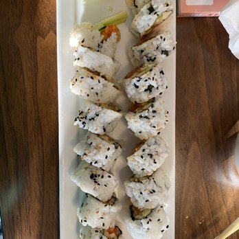 3 Flavors - a plate of sushi and chopsticks - Japanese Near Me - Mobile, Alabama 3 Flavors - a plate of sushi and chopsticks - Japanese Near Me - Mobile, Alabama