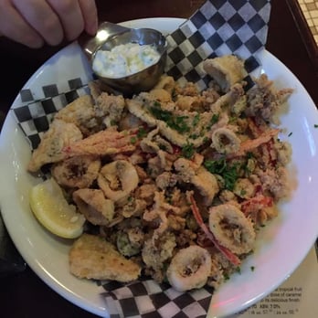 Steamworks - Calamari with tzatziki sauce! Yummy! - Pubs Near Me - Vancouver, British Columbia Steamworks - Calamari with tzatziki sauce! Yummy! - Pubs Near Me - Vancouver, British Columbia