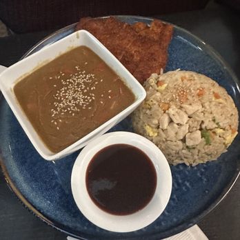 Banbu Sushi Bar & Grill - Chicken curry with chicken fried rice - Sushi Bars Near Me - La Mesa, California