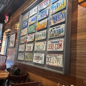 Fish House - License plates - Seafood Near Me - New Smyrna Beach, Florida Fish House - License plates - Seafood Near Me - New Smyrna Beach, Florida