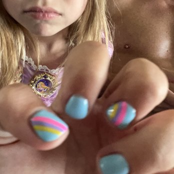 Blue Diamond Nails Spa - Gel nails with rainbow for my daughters birthday! - Nail Salons Near Me - Enterprise, Nevada Blue Diamond Nails Spa - Gel nails with rainbow for my daughters birthday! - Nail Salons Near Me - Enterprise, Nevada