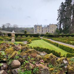 Chillingham Castle - The beautiful castle from the other side of the garden