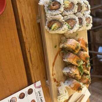 I 8Sushi - Um... I forgot... salmon rolls I think - Sushi Bars Near Me - Culver City, California I 8Sushi - Um... I forgot... salmon rolls I think - Sushi Bars Near Me - Culver City, California