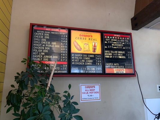Menu photo 3 Caspers Hayward, CA