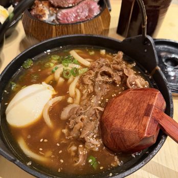 Tendon Kohaku - Sliced Beef Curry Udon - Japanese Near Me - Seattle, Washington Tendon Kohaku - Sliced Beef Curry Udon - Japanese Near Me - Seattle, Washington