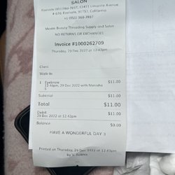 Maxim Beauty Supply Salon & Eyebrow Threading - Not worth it