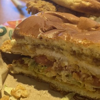 Chili's - $15 chicken sandwich.  Can you find the chicken? - American Near Me - Winchester, Virginia