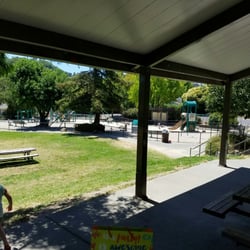 Sun Valley Park - Sun Valley Park from upper bench tables