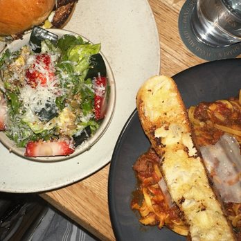 Moxies - Linguine Bolognese, Citrus Habanero Mahi Sandwich - Lounges Near Me - Southlake, Texas Moxies - Linguine Bolognese, Citrus Habanero Mahi Sandwich - Lounges Near Me - Southlake, Texas