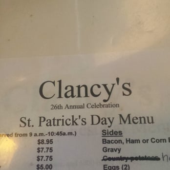 Clancy's - Irish Near Me - Sherwood, Oregon Clancy's - Irish Near Me - Sherwood, Oregon