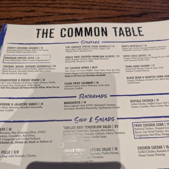 THE COMMON TABLE - Updated February 2026 - 1016 Photos & 823 Reviews ...