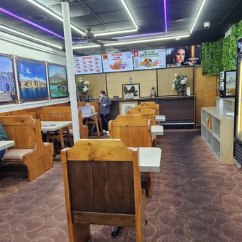 A1 Afghan Restaurant & Grocery - The view inside the dining area of the restaurant. - International Grocery Near Me - Roanoke, Virginia