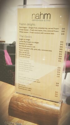 Menu photo 2 NAHM Vietnamese & Thai Hong Kong, HK