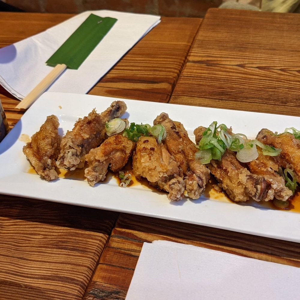 Nakamura - Half wings, yuzu sauce, spicy sauce on the side - Ramen Near Me - New York, New York Nakamura - Half wings, yuzu sauce, spicy sauce on the side - Ramen Near Me - New York, New York