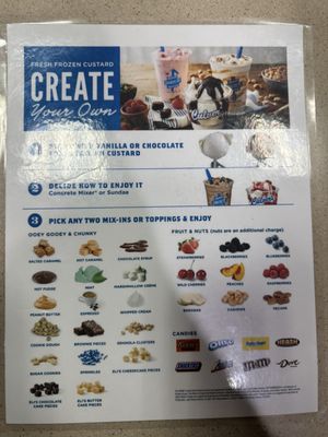 Menu photo 1 Culver's Avondale, AZ