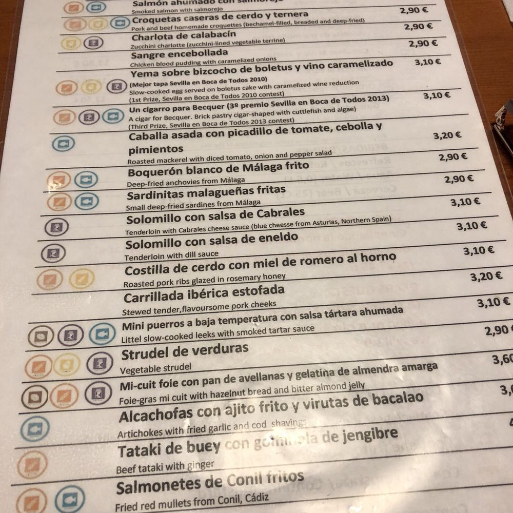 Eslava - Menu - Tapas Bars Near Me - Seville, SE Eslava - Menu - Tapas Bars Near Me - Seville, SE