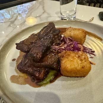 One Flew South - GRILLED SHORT RIBS "SZECHUAN STYLE" - Bars Near Me - Atlanta, Georgia One Flew South - GRILLED SHORT RIBS "SZECHUAN STYLE" - Bars Near Me - Atlanta, Georgia