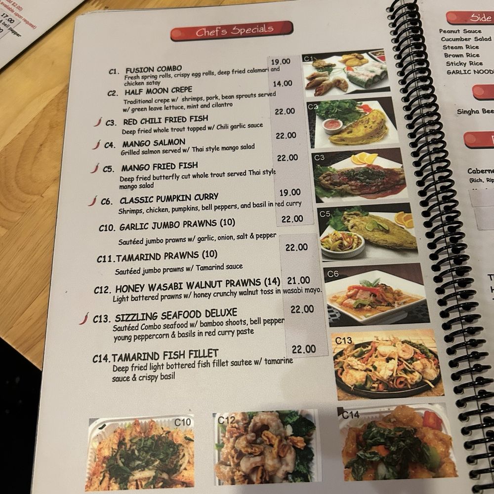 Red Chili - Menu as of 12/2024 - Thai Near Me - Hayward, California Red Chili - Menu as of 12/2024 - Thai Near Me - Hayward, California