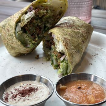 PLANTA Brentwood - FALAFEL CRUNCH WRAP - Asian Fusion Near Me - Los Angeles, California PLANTA Brentwood - FALAFEL CRUNCH WRAP - Asian Fusion Near Me - Los Angeles, California