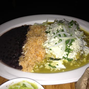 De Mole - Spinach enchiladas - Mexican Near Me - Woodside, New York