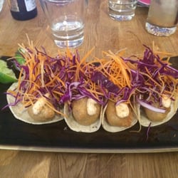 Taquería El Rey - Fish cake tacos