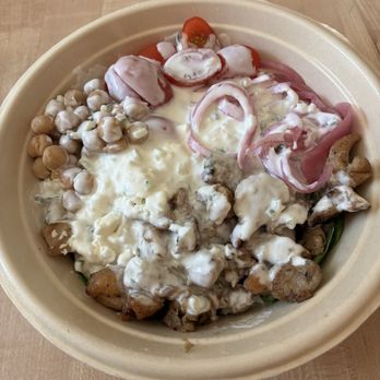 Wegmans - BYO bowl - my mom made a Greek-inspired one - Grocery Near Me - Buffalo, New York Wegmans - BYO bowl - my mom made a Greek-inspired one - Grocery Near Me - Buffalo, New York