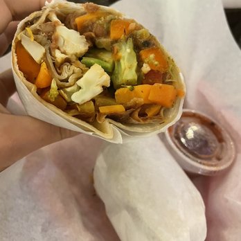 Cabo Wabo - Burrito with veggies - Mexican Near Me - Cabo San Lucas, BCN