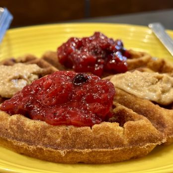 Empire Roasters & Records - Peanut butter and jelly waffle - Coffee & Tea Near Me - Seattle, Washington