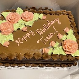 Birthday cake from Ingles bakery Birthday cake from Ingles bakery